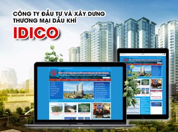 Thiết kế web Công ty cổ phần đầu tư xây dựng thương mại dầu khí - IDICO