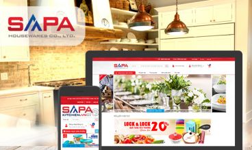 Thiết kế website - SAPA Kitchen