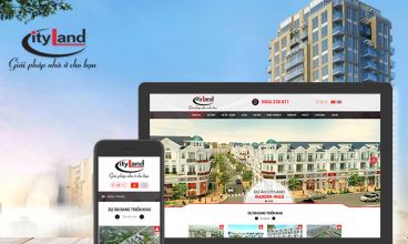 Thiết kế website - Công ty TNHH đầu tư địa ốc CityLand
