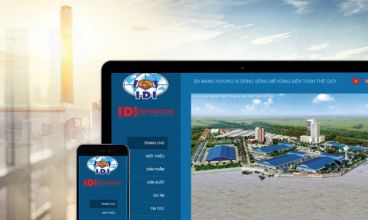 Thiết kế website - Công ty IDI