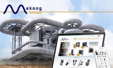 Thiết kế website - Thiết bị kỹ thuật Mekong