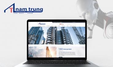 Thiết kế website - Công ty Nam Trung