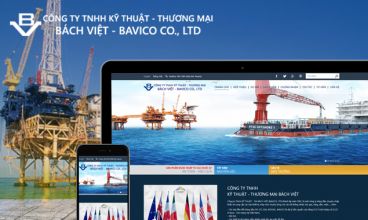 Thiết kế website - Thiết kế web Công ty Phân phối Máy bơm nước Bách Việt