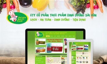 Thiết kế website - Thiết kế web Sai Gon Nutrifood