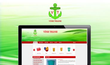 Thiết kế website - Nhựa Vĩnh Thành